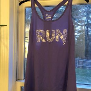 Old navy purple athletic tank top